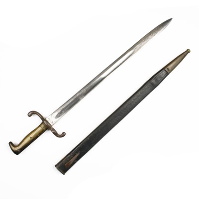 Lot An Imperial German 1871 pattern bayonet,...