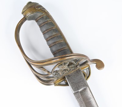 Lot 202 - A British 1822 pattern sword, having an 82cm...