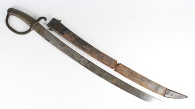 Lot 179 - A French model 1816 briquet short sword, the...