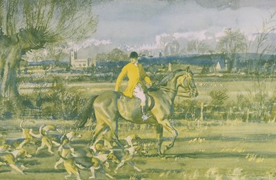 Lot 524 - Sir Alfred Munnings (1878-1959), Huntsman and...