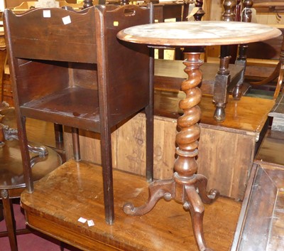 Lot 656 - A circa 1700 joined oak mule chest with later...