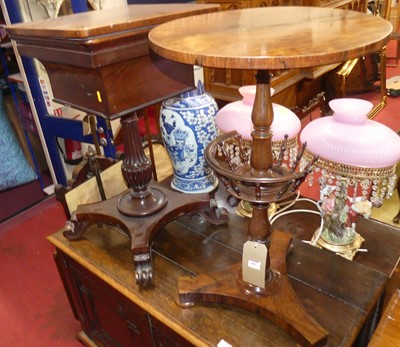 Lot 680 - A pair of pine pot cupboards, width 32cm,...