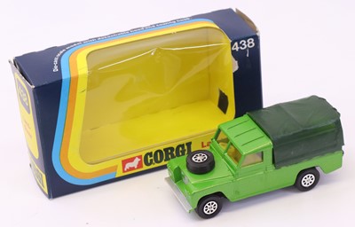 Lot 238 - Corgi Toys No. 438 Land Rover 109WB comprising...