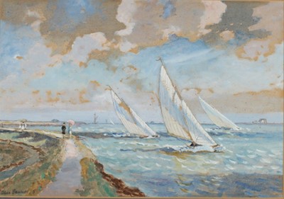 Lot 42 - Alice Tanner (20th century) - Sailing Boats...