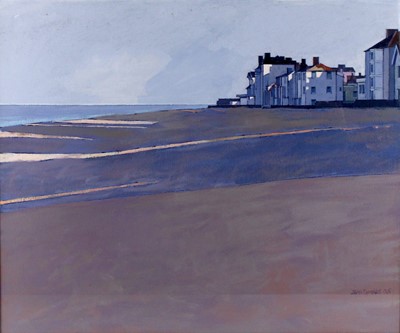 Lot 44 - John Sprakes RBA (b.1936) - Beach Scene,...