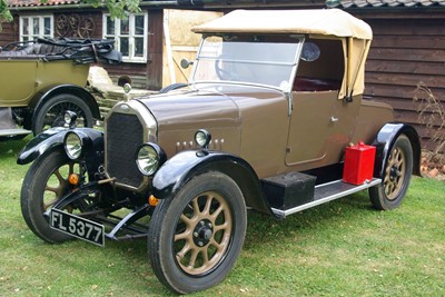 Lot A 1926 Humber 9/20 2 seat Tourer + Dickey, Reg...