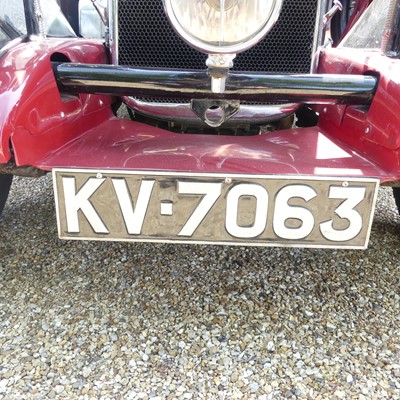 Lot 960 - A 1934 Alvis Firefly. Two-door DH four-seater...