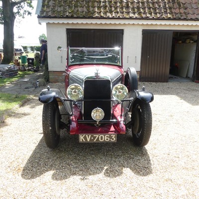 Lot 960 - A 1934 Alvis Firefly. Two-door DH four-seater...