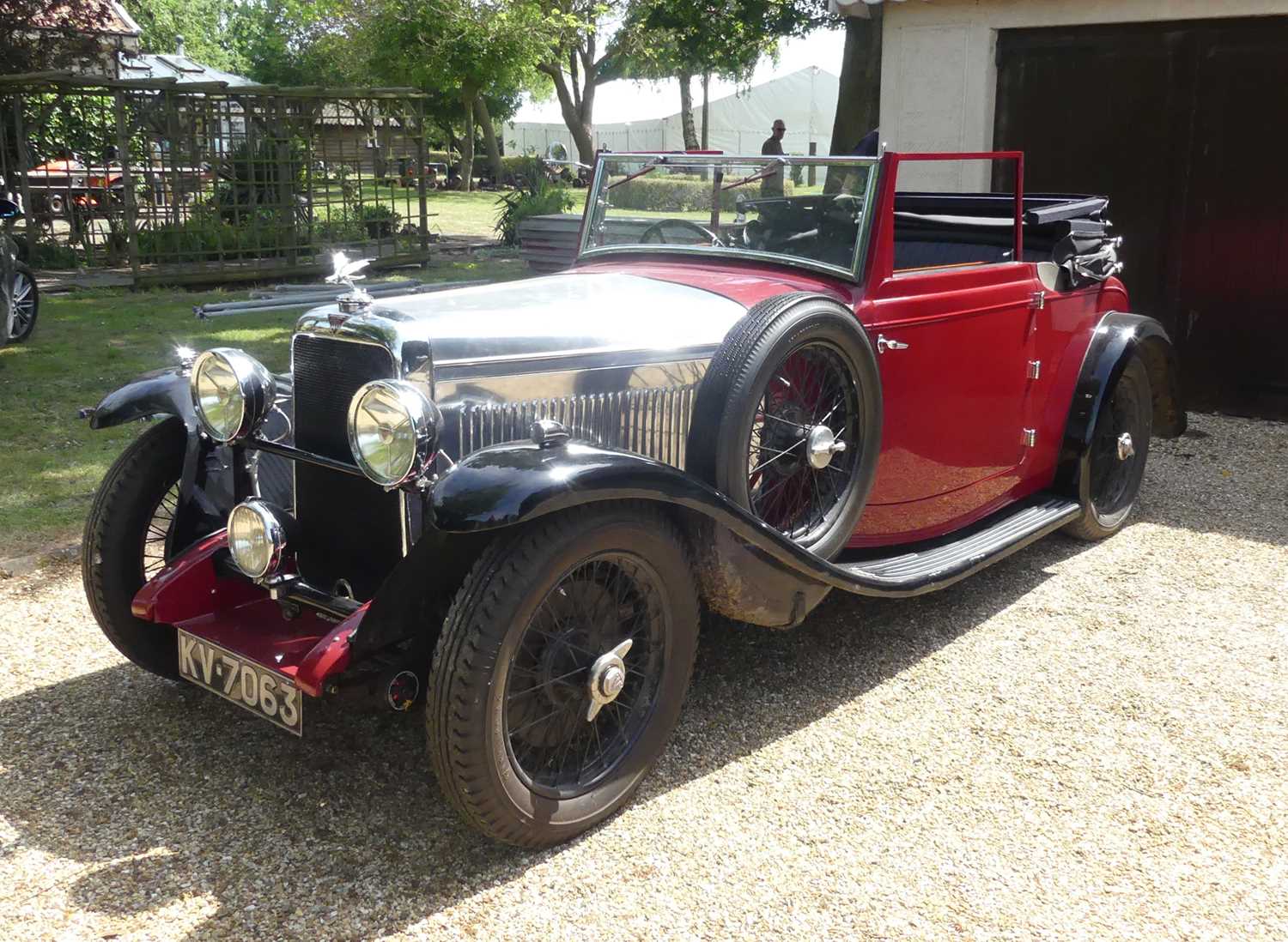 Lot 960 - A 1934 Alvis Firefly. Two-door DH four-seater...