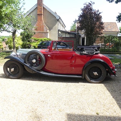 Lot 960 - A 1934 Alvis Firefly. Two-door DH four-seater...
