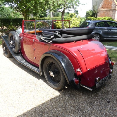 Lot 960 - A 1934 Alvis Firefly. Two-door DH four-seater...