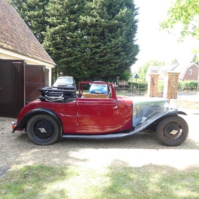 Lot 960 - A 1934 Alvis Firefly. Two-door DH four-seater...