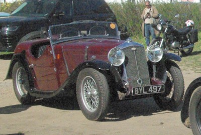 Lot A 1935 Wolseley Hornet 2 door sports, Reg No....