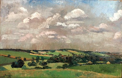 Lot 66 - Dolly Robinson (Irish, 1901-1977) - Landscape,...