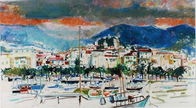 Lot 97 - James Harrigan (b.1937) - Villefranche-sur-Mer,...