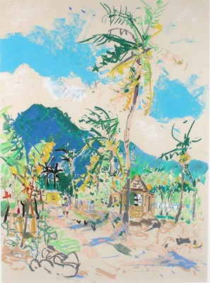 Lot 98 - James Harrigan (b.1937) - On the Road to...