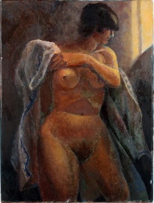 Lot 18 - Peter Froste (1935-2021) - Standing female...