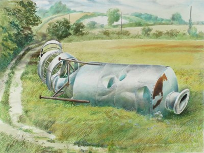 Lot 15 - Peter Froste (1935-2021) - The old silo,...