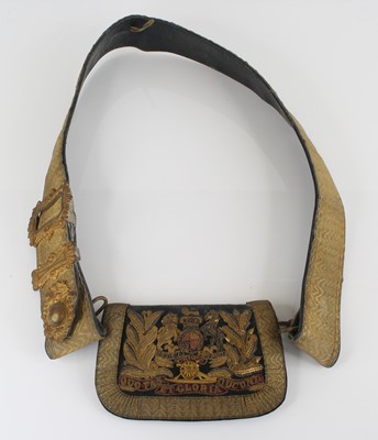 Lot 196 - A Victorian Royal Artillery Officer's dress...