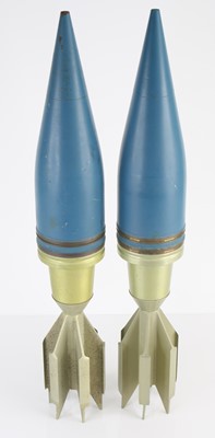 Lot 133 - A pair of inert 90mm Cockerell HEAT-T (High...