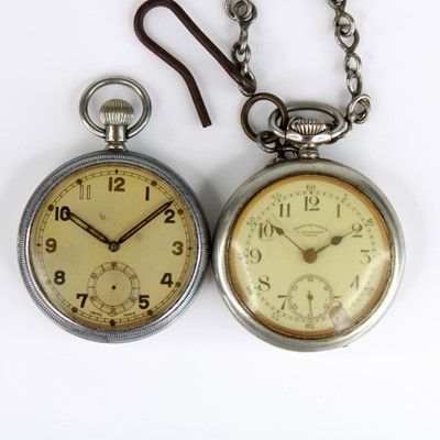 Lot 70 - O. Dusonchet of Cairo, a "Tramway Watch" open...