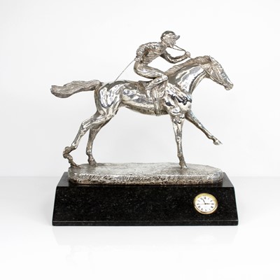 Lot 398 - After David Geenty (b.1945), a filled silver...