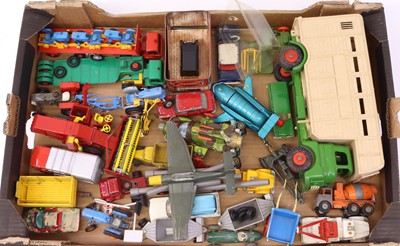 Lot 117 - Mixed collection of playworn diecast, to...