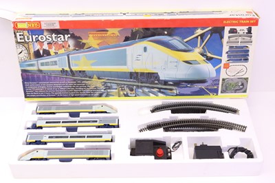 Lot 187 - Hornby 00 gauge R1013 Eurostar trainset...