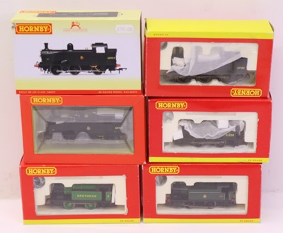 Lot 208 - Five small Hornby 00 gauge locos, to include a...