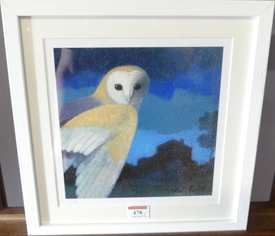 Lot 478 - Daphne Reynolds (1918-2002) - Owl portrait,...