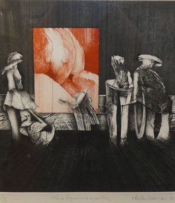 Lot 505 - Martin Mathieson - Three figures and a...