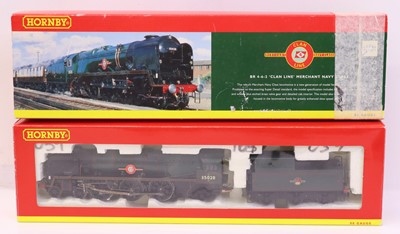 Lot 160 - A Hornby 00 gauge R2169 Merchant Navy class in...