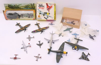 Lot 109 - Dinky Toys a small collection of loose and...