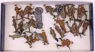 Lot 379 - Britains a small collection of loose figures...