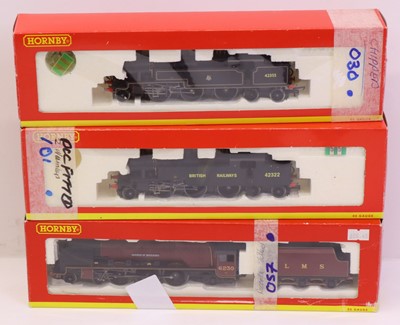 Lot 220 - Three Hornby 00 gauge locos to include a...