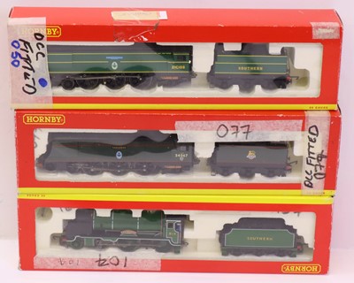 Lot 222 - Three Hornby 00 gauge locos to include a...