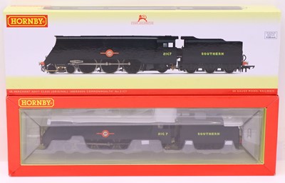 Lot 166 - Hornby 00 gauge Merchant Navy Class original...