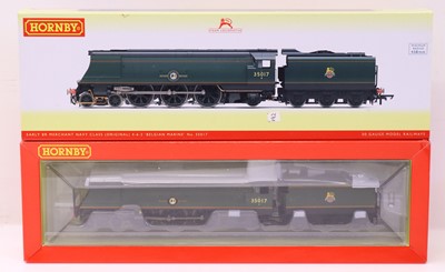 Lot 167 - Hornby 00 gauge R3861 Merchant Navy Class in...