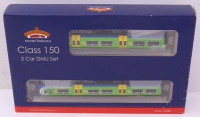 Lot 268 - A Bachmann 00 gauge Class 150 two-car DMU set,...