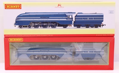 Lot 170 - Hornby 00 gauge streamlined Coronation Class...