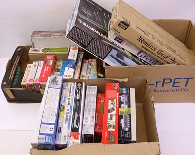 Lot 38 - 3 boxes containing Airfix, Matchbox and other...