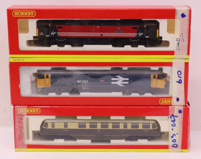Lot 230 - Three Hornby 00 gauge locos to include a GWR...