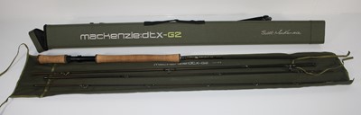 Lot 368 - A Scott Makenzie dtx-G2 11' 2" #7/8 four piece...