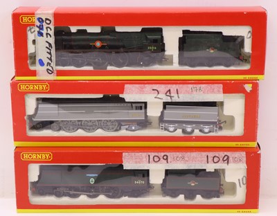 Lot 235 - Three Hornby 00 gauge locos to include a...