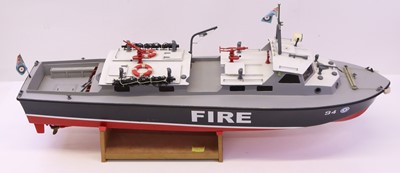 Lot 23 - Fibreglass and wooden kit built model of a RAF...