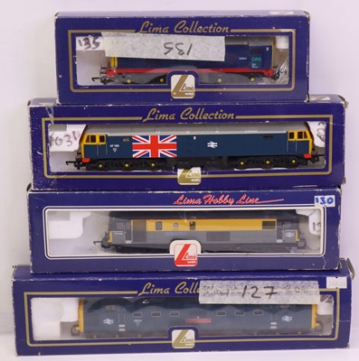 Lot 320 - Four Lima 00 gauge locos to include a Class 55...