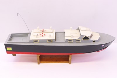 Lot 17 - Balsawood and wooden model of a RAF Crash...