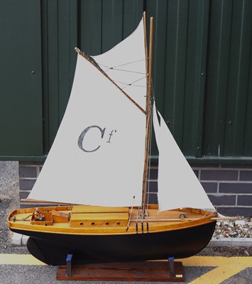 Lot 27 - Fibreglass and wooden lined model of a Bristol...