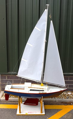 Lot 20 - As designed by Didier Flechet, a GRP hull and...