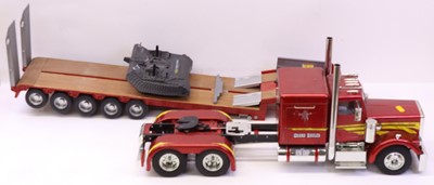 Lot 1 - Tamiya 1/14 scale Radio controlled kit built...